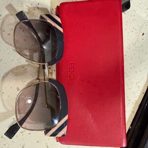 Fendi Men's Vibrant Red Wallet